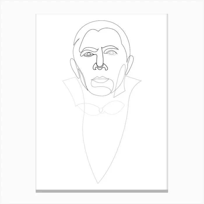 Count Vlad Canvas Print by Addillum