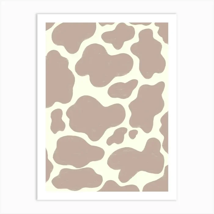 Cow print Art PrintPA by Print and Pigment