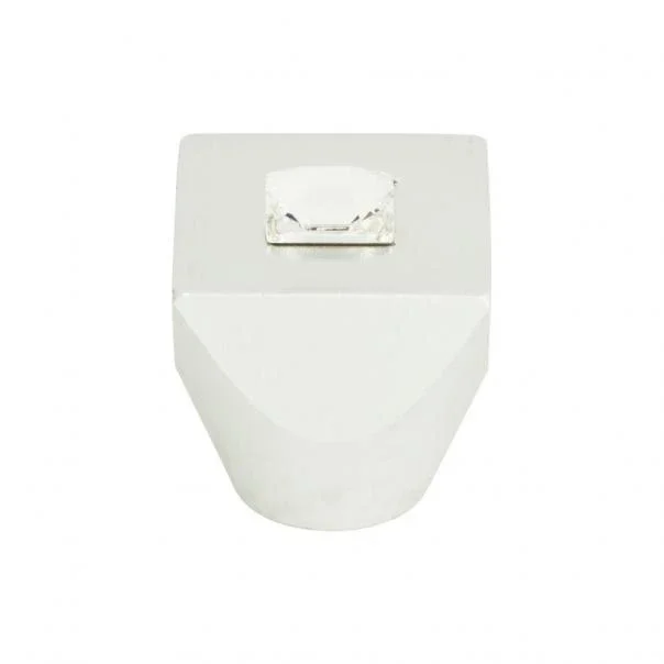 Crystal Square Knob