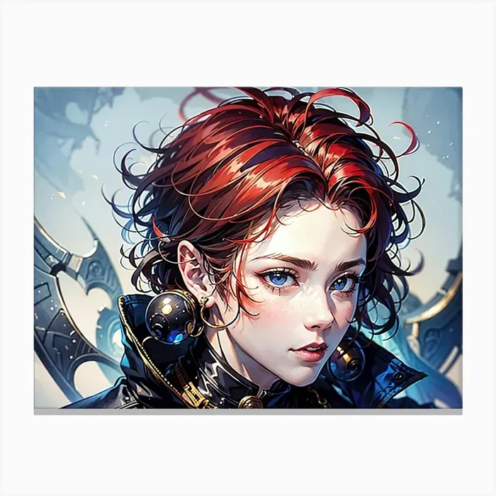 cute girl Canvas PrintS by Samjad