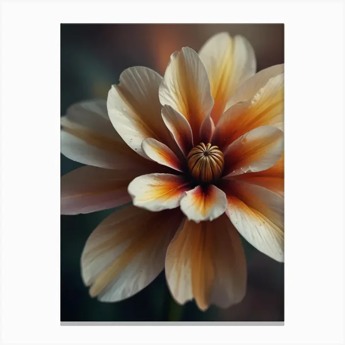 Dahlia 5 Canvas Print by Art shop