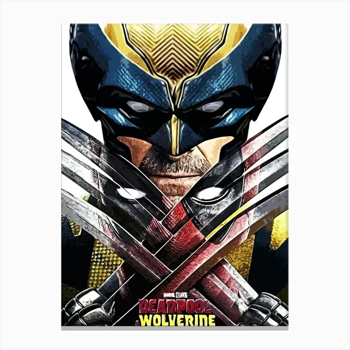 Deadpool And Wolverine 12 Canvas Print by ontoseno