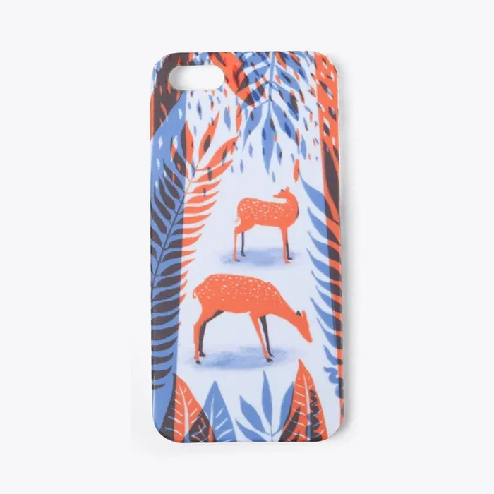 Deer in the Woods phone case for iPhone 5/5S by Papio Press