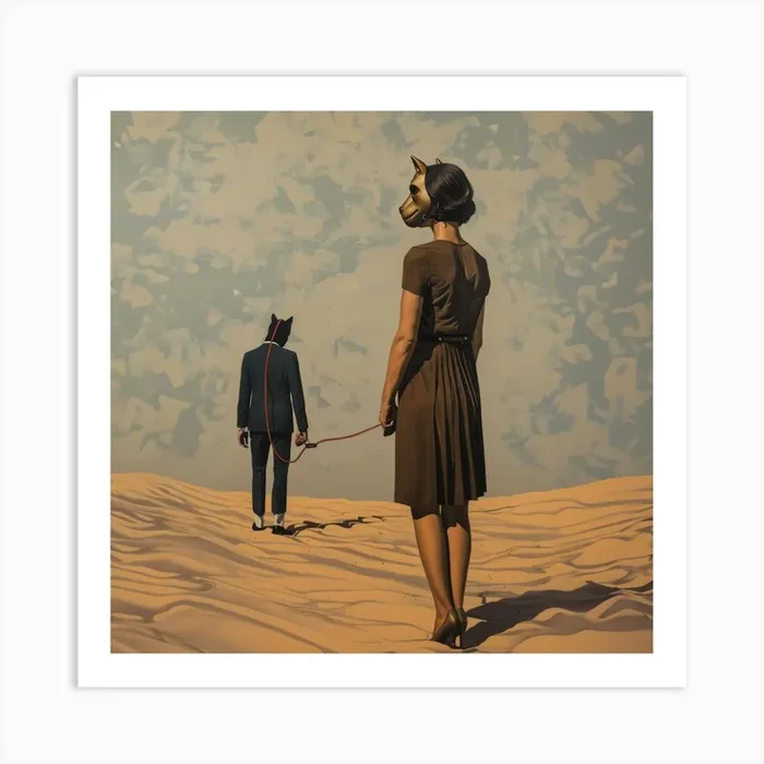 Desert Strung 3 Fy S Art PrintH by high-noon-moon