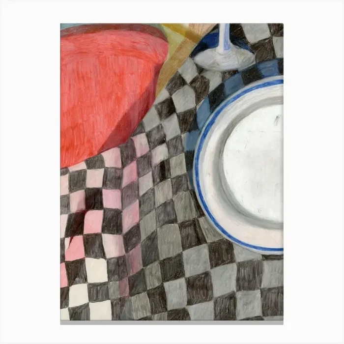 Dining Canvas Print by Petra H