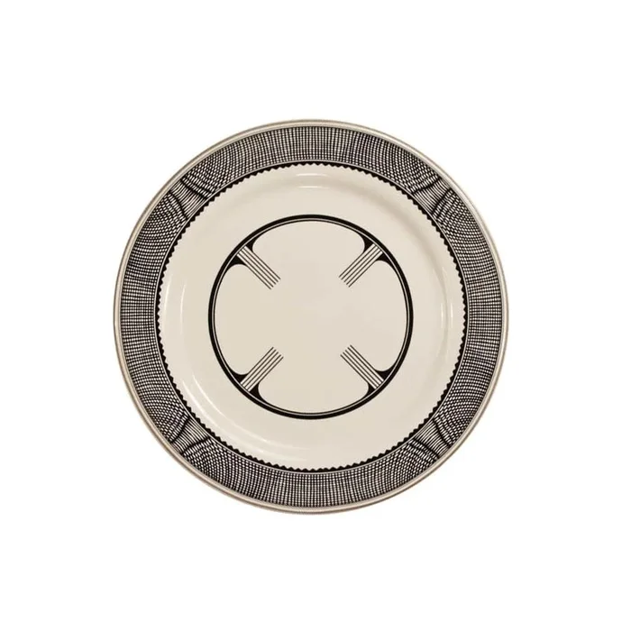 Dinner Plate – Mimbreño Black & White | Mimbreño