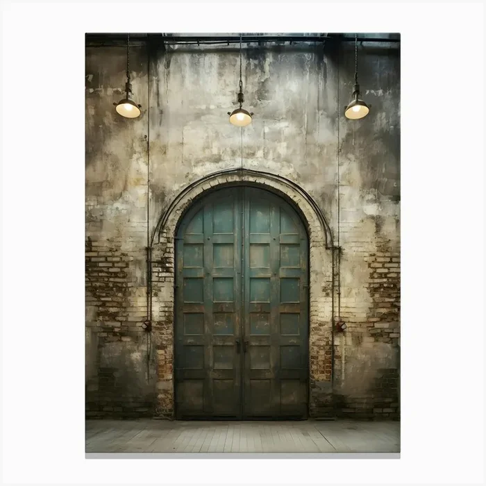 Distressed Brick 8 Canvas PrintSC by S.K. Coghlan