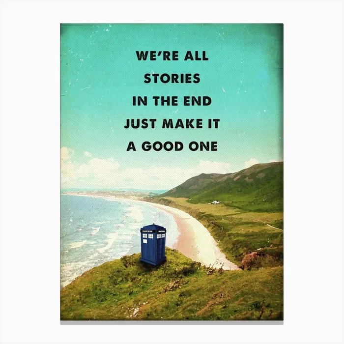 Doctor Who Canvas Print by 2ToastDesign