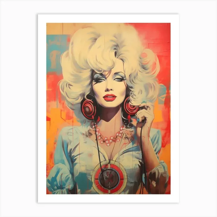 Dolly Parton 2 Art Print by ftoreycynae