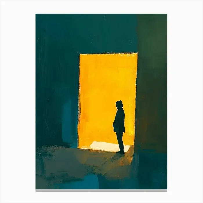 Doorway Canvas Print by Silent Canvas