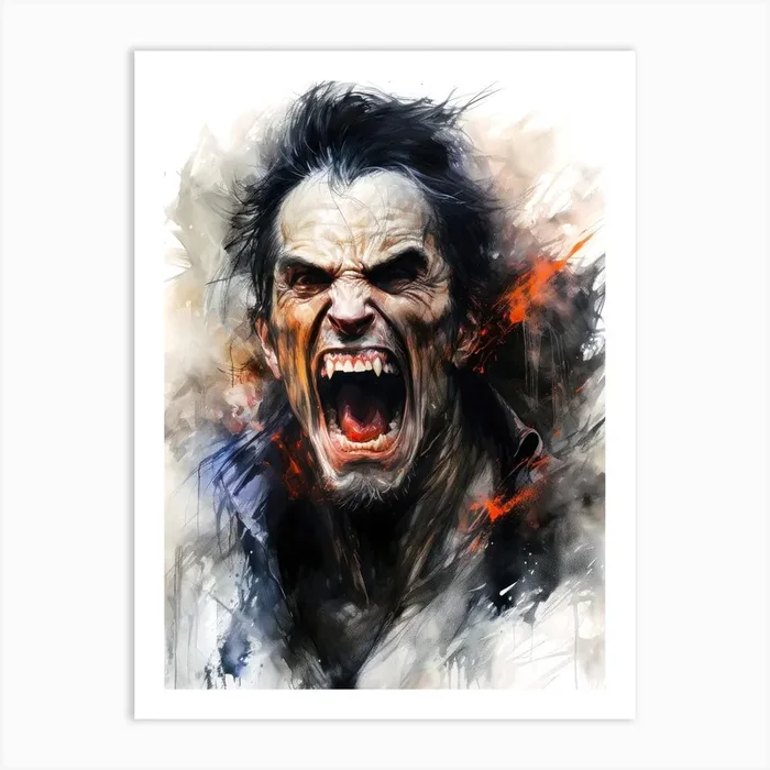 Dracula book poster Art Print by JBJart Justyna Jaszke