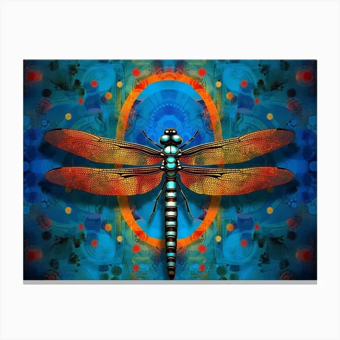 Dragonfly Common Baskettail Epitheca 2 Canvas Print by Dragonfly Dreams