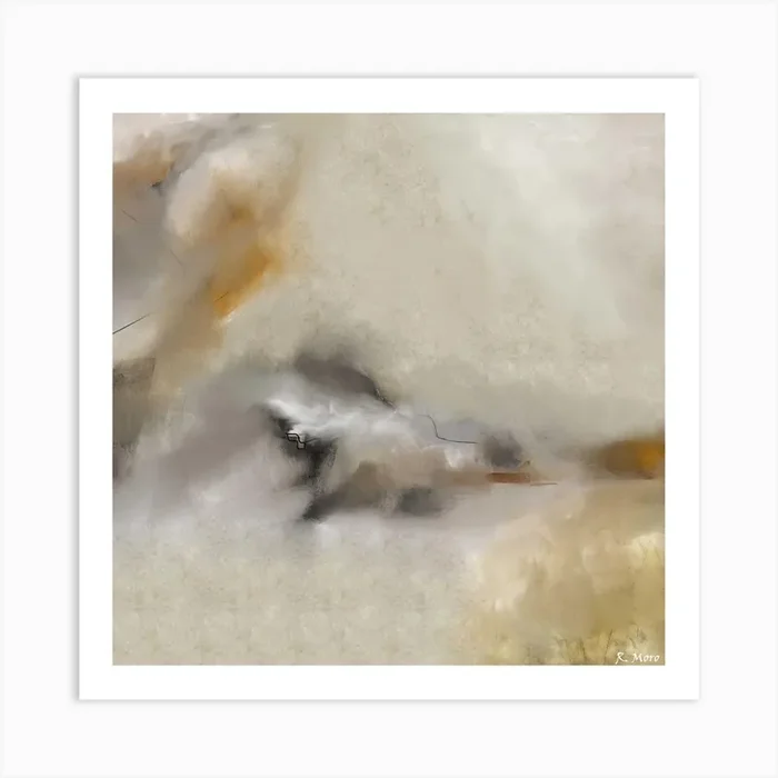 Dreaming 1 Square Art Print by Roberto Moro