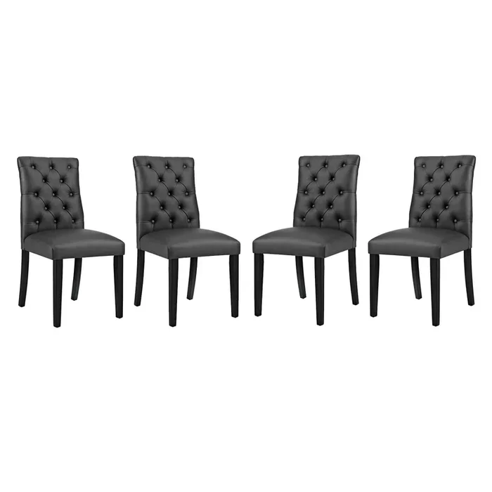 Duchess Dining Chair Vinyl Set of 4