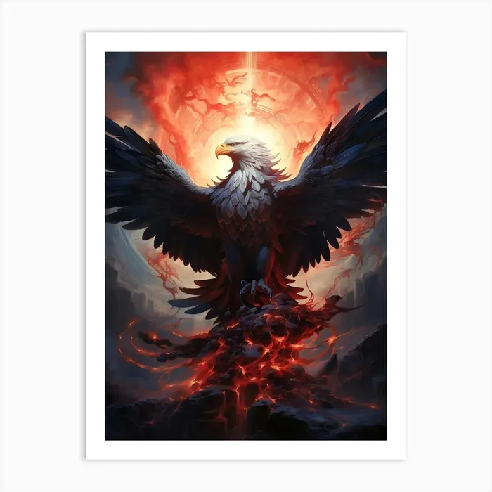 Eagle 3 Art Print by breiana