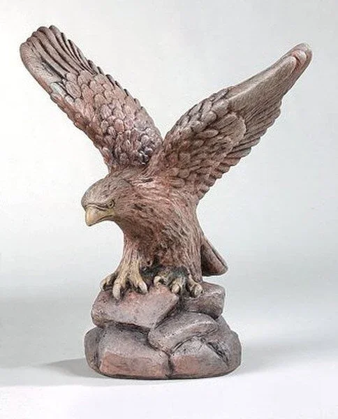 Eagle In Flight 13.5 ” High Statue
