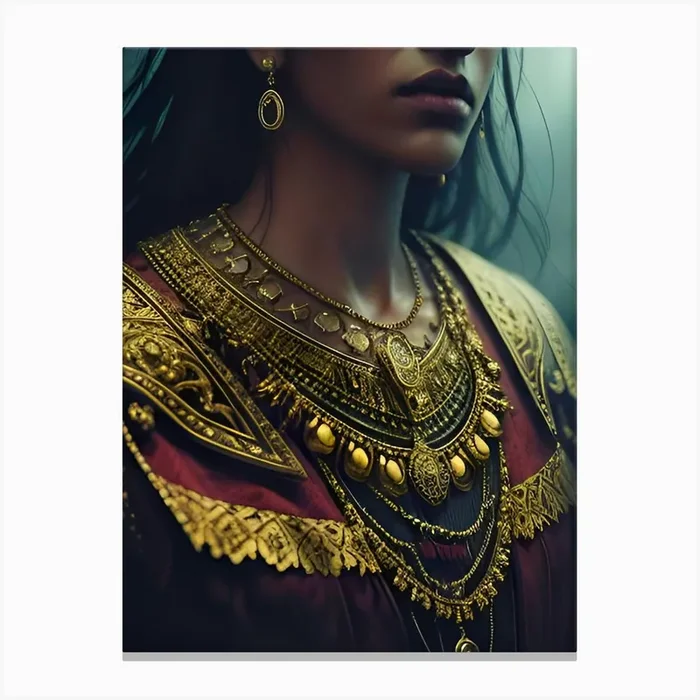 Egyptian Woman 1 Canvas Print by Egyptian Princess