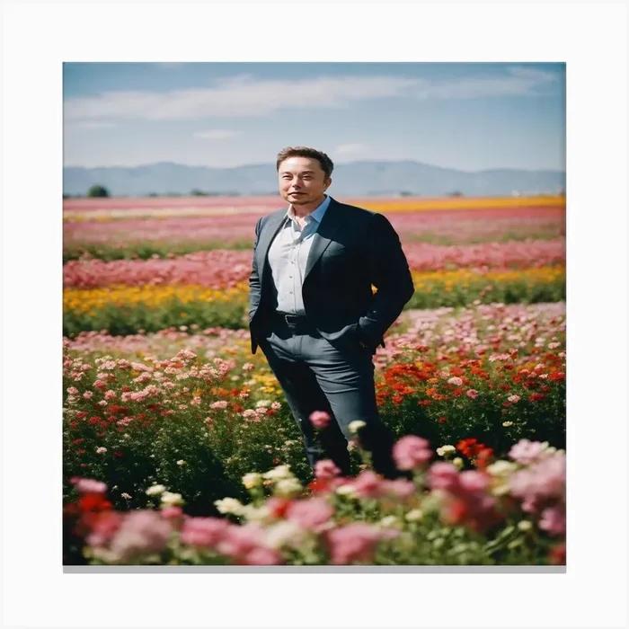 Elon Musk 1 Canvas Print by Mohmedabdallh