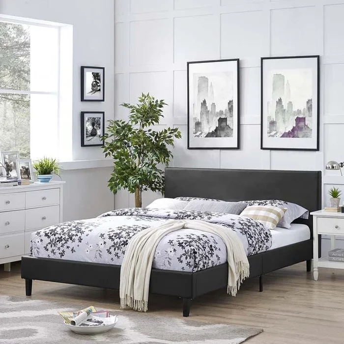Emma Full Vinyl Bed Frame