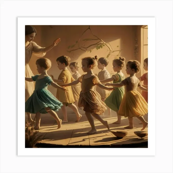 Eurythmy Art PrintL by LuciaGeorge