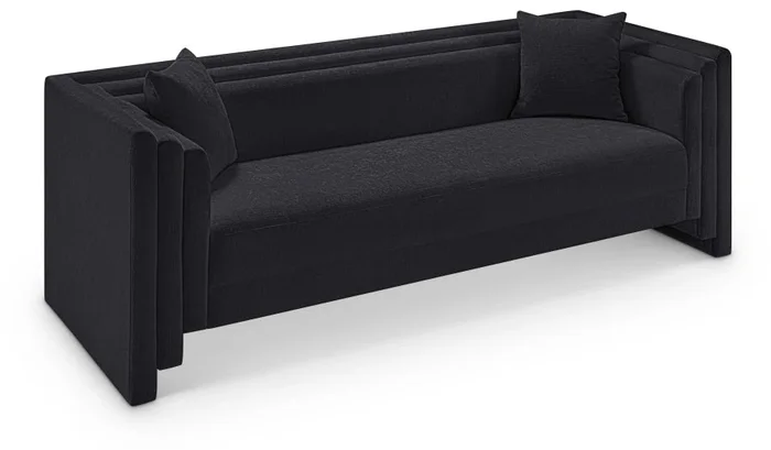 Everett 88.5 ” Chenille Fabric Upholstered Sofa
