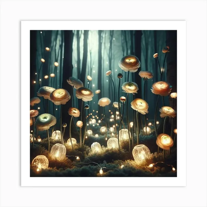 Fairy Forest 3 Art PrintAD by Artistic Director