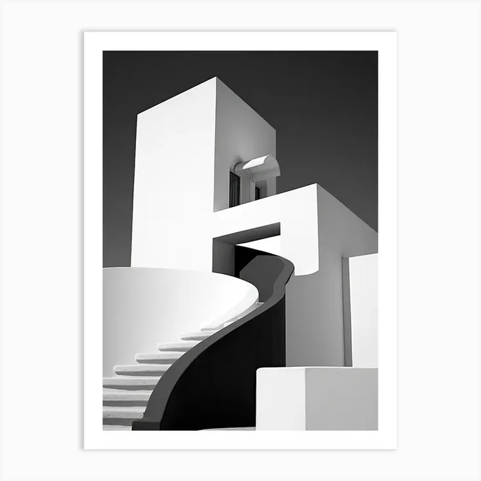 Faro, Portugal, Photography In Black And White 1 Art Print by Monochrome Vistas