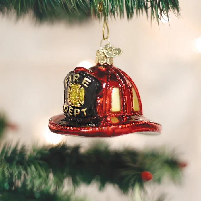 Fireman’s Helmet Ornament