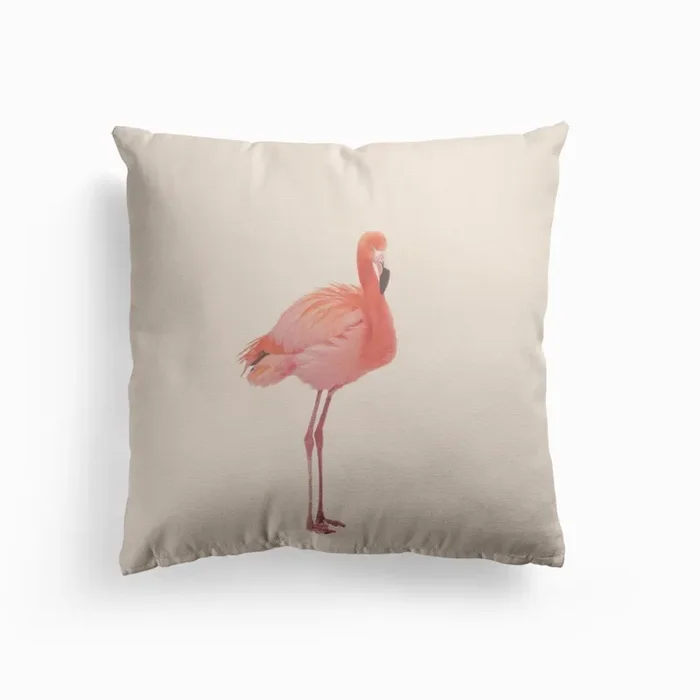 Flamingo Cushion by Monika Strigel
