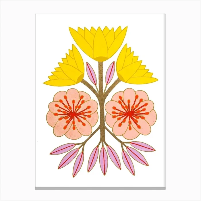 Floribunda Study 1 Canvas Print by Mary O’Malley