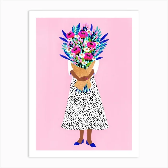 Flower Shop Art PrintJP by Jess Phoenix