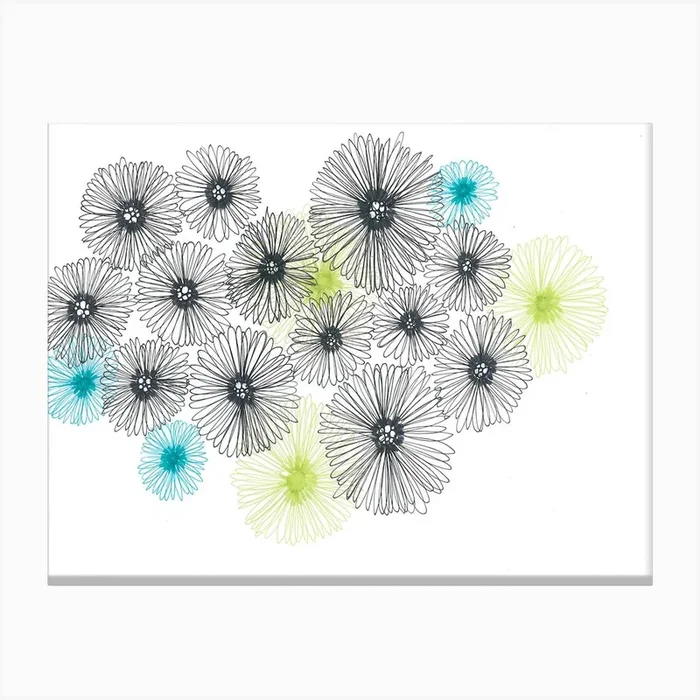 flowers Canvas PrintD by DeVisKar