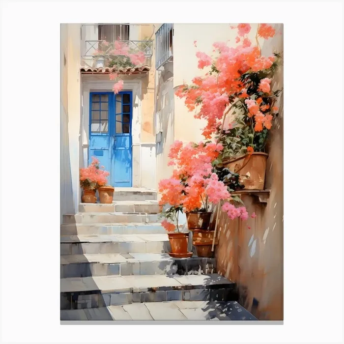 Flowers Of Europe 2 Canvas PrintSC by S.K. Coghlan