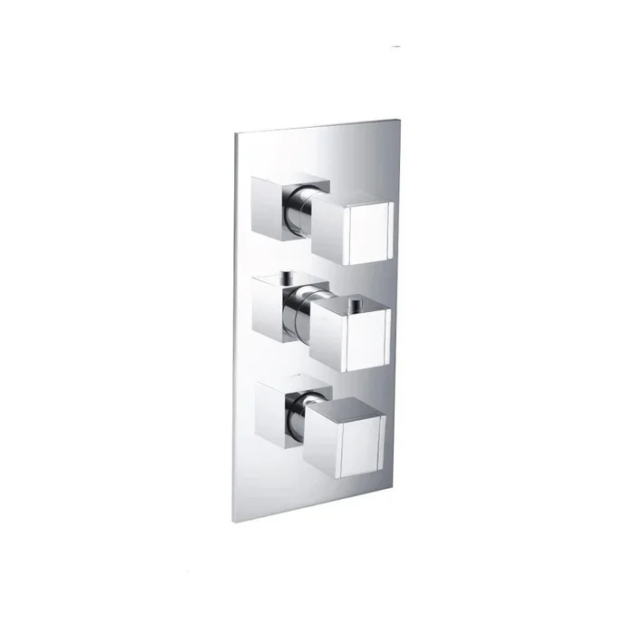 Flusso 150.4501 3/4 ” Thermostatic Valve With Trim – 3 Output