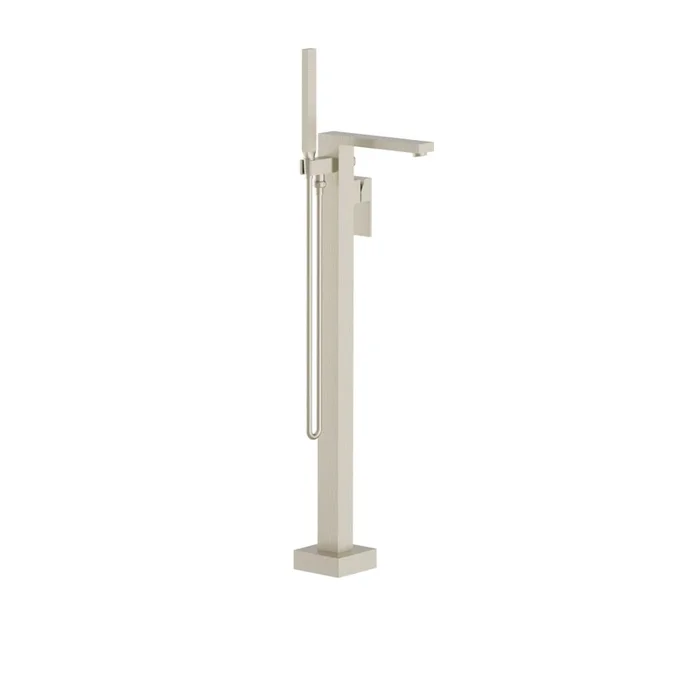 Flusso 160.1168 Freestanding Floor Mount Bathtub/Tub Filler With Hand Shower