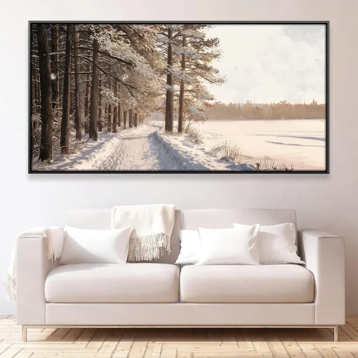 Frozen Echoes Canvas