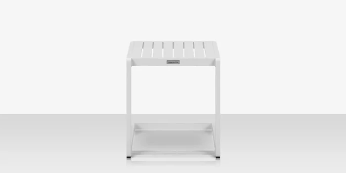 Fusion Side Table Tex White