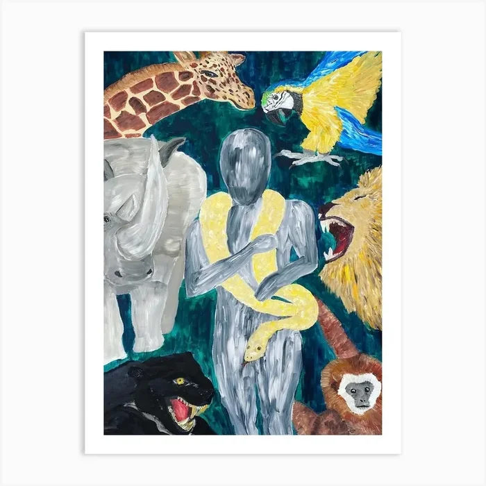 ‘Gaia’ Art Print by Hollie Boyle