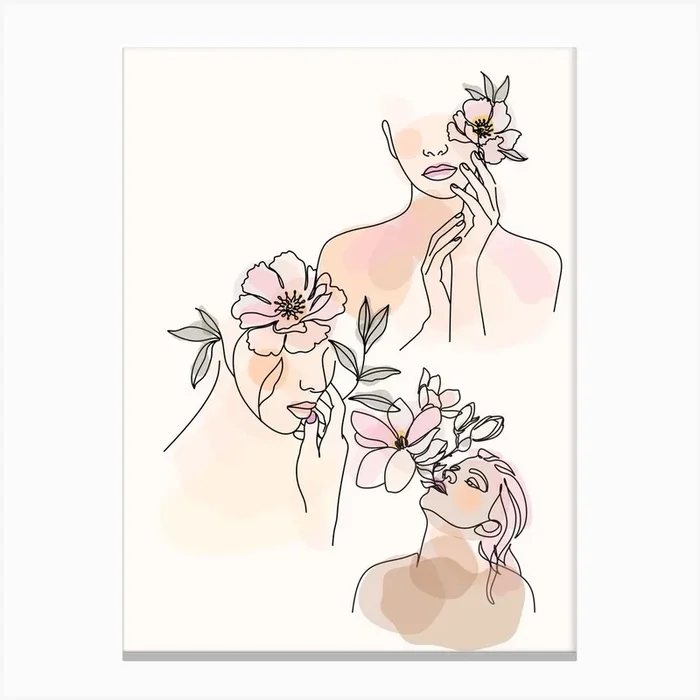 Garden Faeries Canvas Print by wildflower chapel