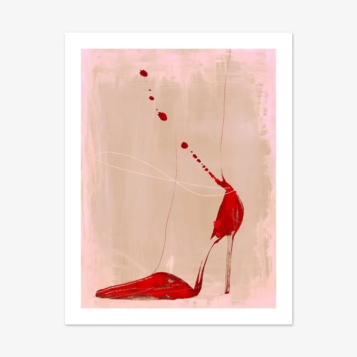 Garnet Art Print by Leigh Viner
