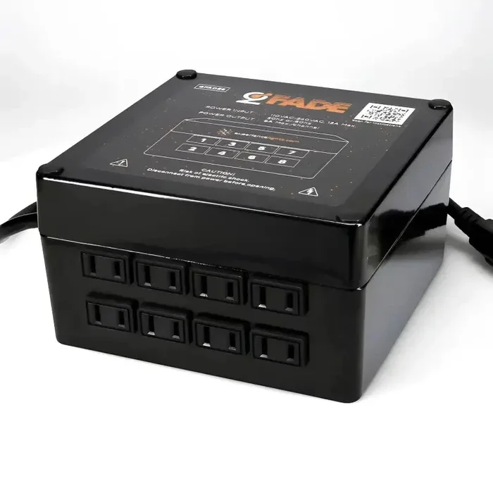 GFade – 8 Channel Fully Programmable Christmas Light Chase Controller – Now w/ GFade Sync!