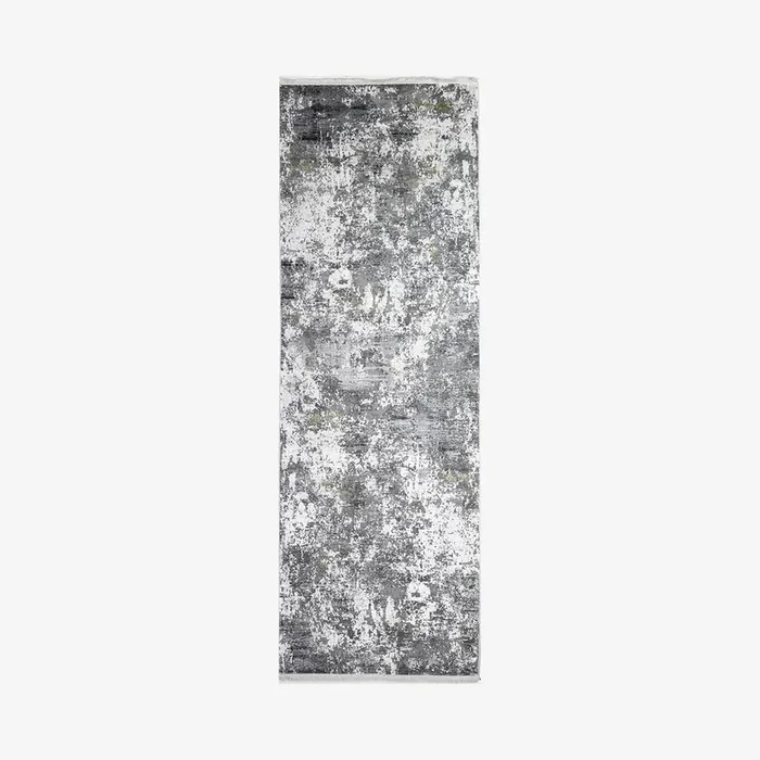 Giuliana Runner Rug – Ivory / Grey by Bashian
