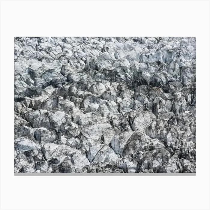 Glacier Abstract Canvas PrintP by Photolovers