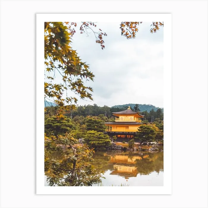Golden Reflections Art Print by Gypsy In A Spacesuit