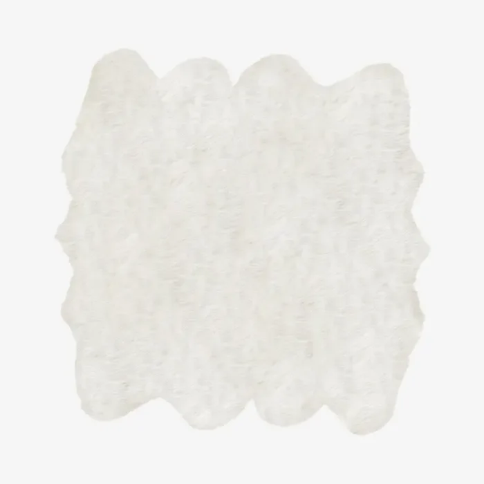 Gordon Octo Faux Sheepskin Rug – Off White by Luxe Faux Fur
