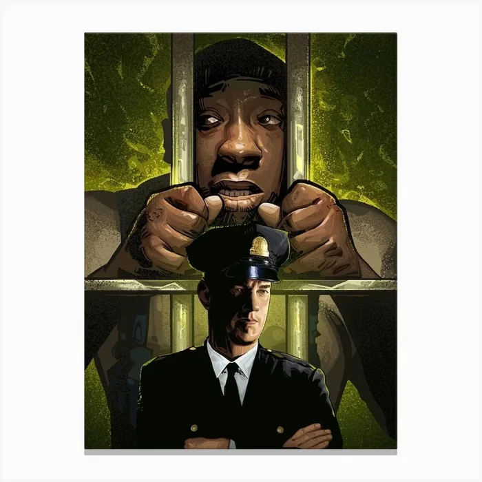 Green Mile Canvas Print by Nikita Abakumov