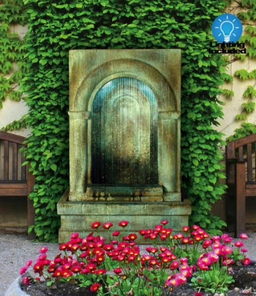 Grotto Falling Diamonds Fountain