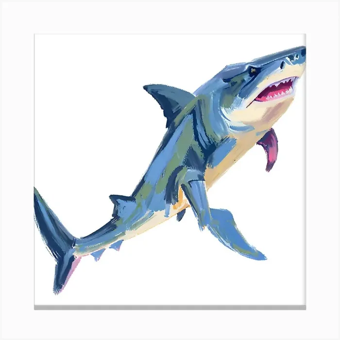 Hammerhead Shark 05 Canvas Print by Lisa Baum