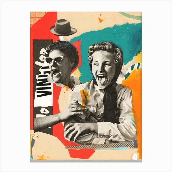 Happy Hours Canvas Print by Itchi Art