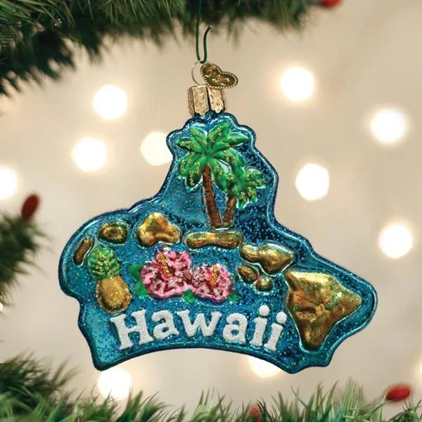 Hawaiian Islands Ornament